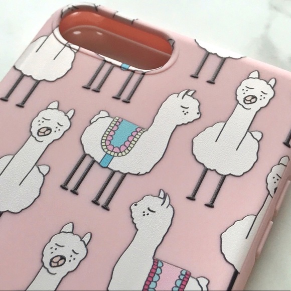 LAST 1! iPhone 7/8 Llama Pink Soft Phone Case - Picture 2 of 6